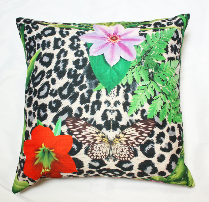 Tropical Jungle Pillow Cover Jaspid Studio