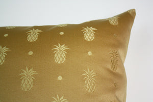 Pineapple Satin Pillow Jaspid Studio