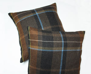 Maharam Paul Smith Exaggerated Plaid pillow