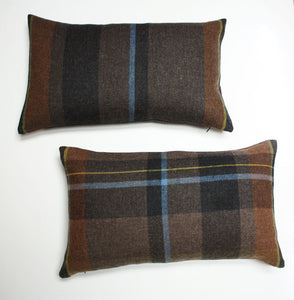 Maharam Paul Smith Exaggerated Plaid pillow