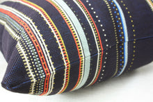 Load image into Gallery viewer, Maharam Paul Smith Point Black and Coral pillow