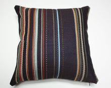 Load image into Gallery viewer, Maharam Paul Smith Point Black and Coral pillow