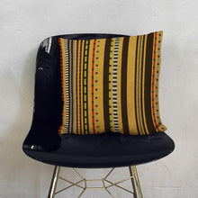 Load image into Gallery viewer, Maharam Paul Smith Point Gold and Black pillow Jaspid studio