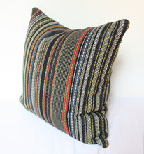 Load image into Gallery viewer, Maharam Paul Smith Point Slate and Khaki pillow Jaspid studio