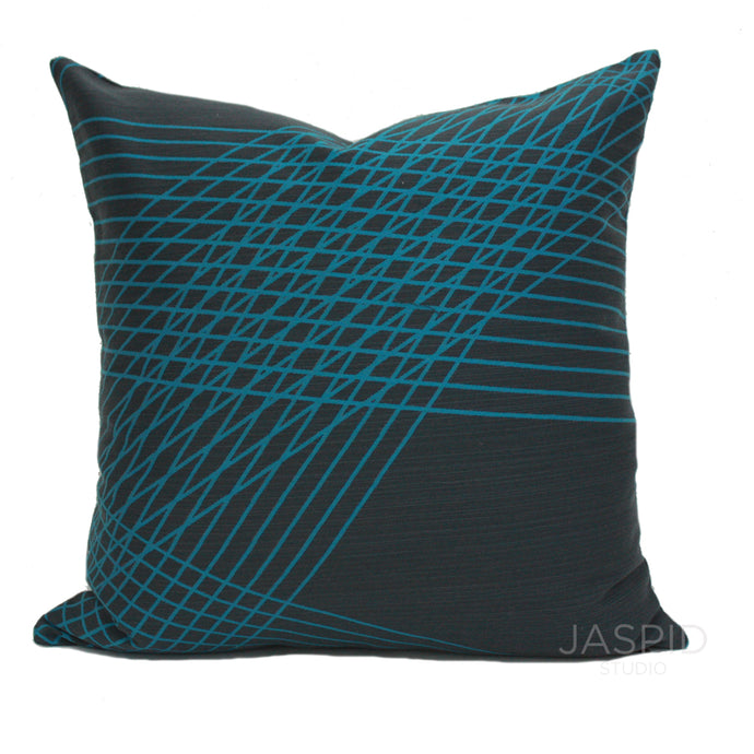 Momentum Crossing Tourmaline Pillow