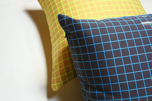 Maharam Bright Grid Scuba Pillow